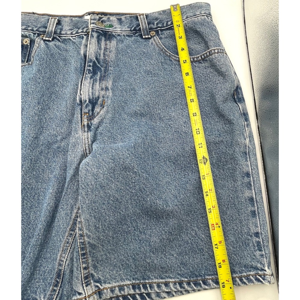 Tommy Hilfiger Jeans Mens Vintage Denim Shorts Size 36 Blue Y2K M-8550 Logo - Picture 4 of 13